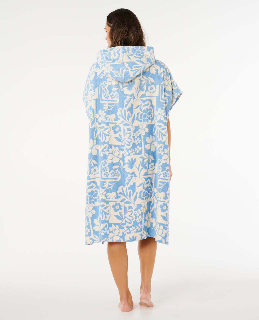 Rip Curl Mixed Hooded Towel Blue