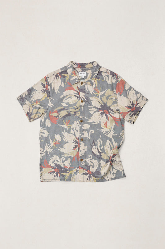 Rhythm Tropical Camo Kurzarmhemd