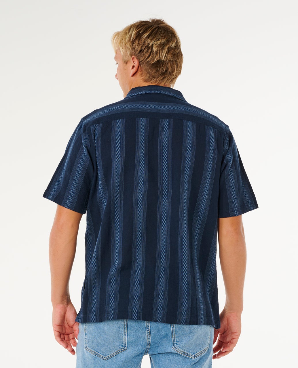 Rip Curl Classic Surf Weaver S/S Shirt Dark Navy
