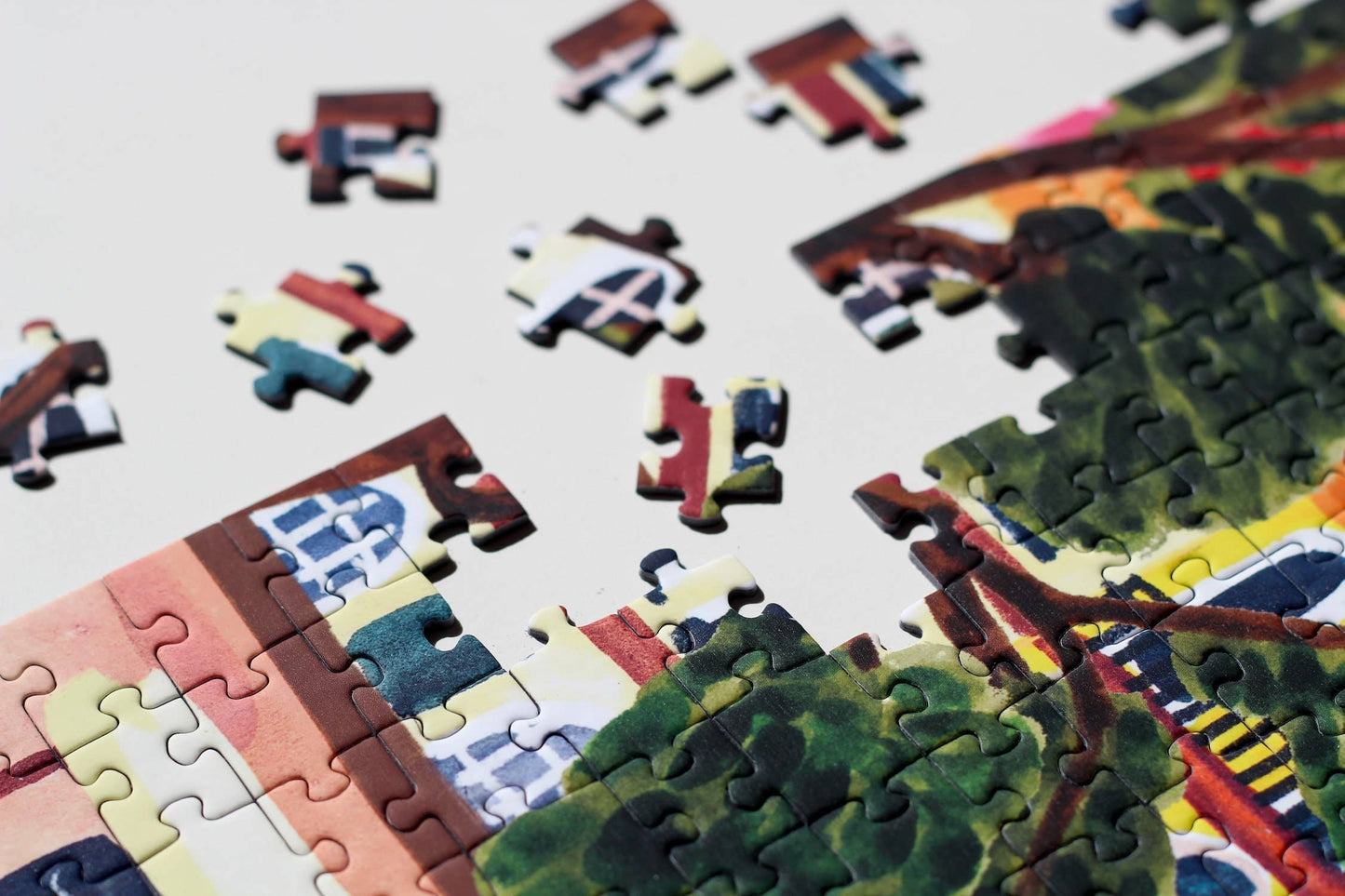 Postage puzzle, 1000 pieces