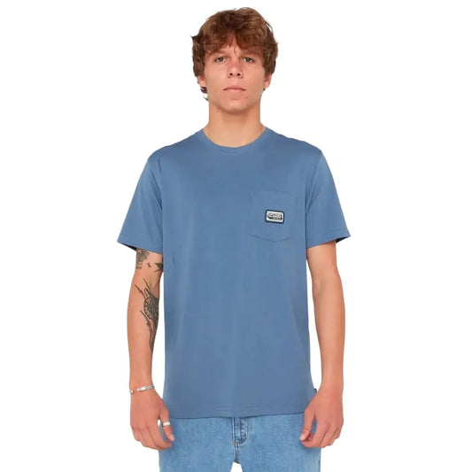 T-Shirt Rip Curl Sportline Badge Branca