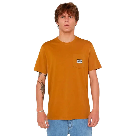 T-shirt laranja com o emblema Rip Curl Sportline