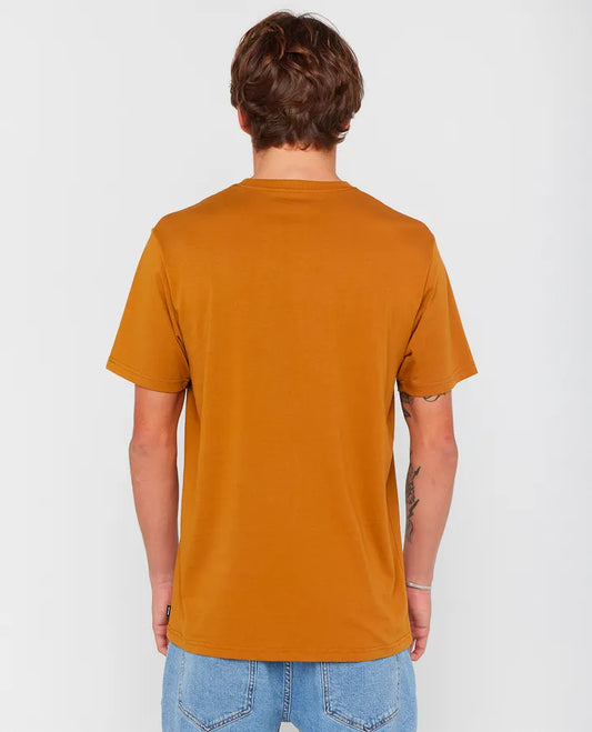 T-shirt laranja com o emblema Rip Curl Sportline