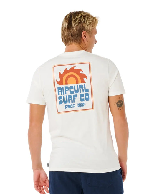 Rip Curl Pacific Rinse Sunrise Tee Bone