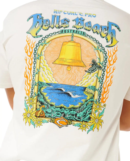 Rip Curl Bells Pro 26 Event Tee Bone