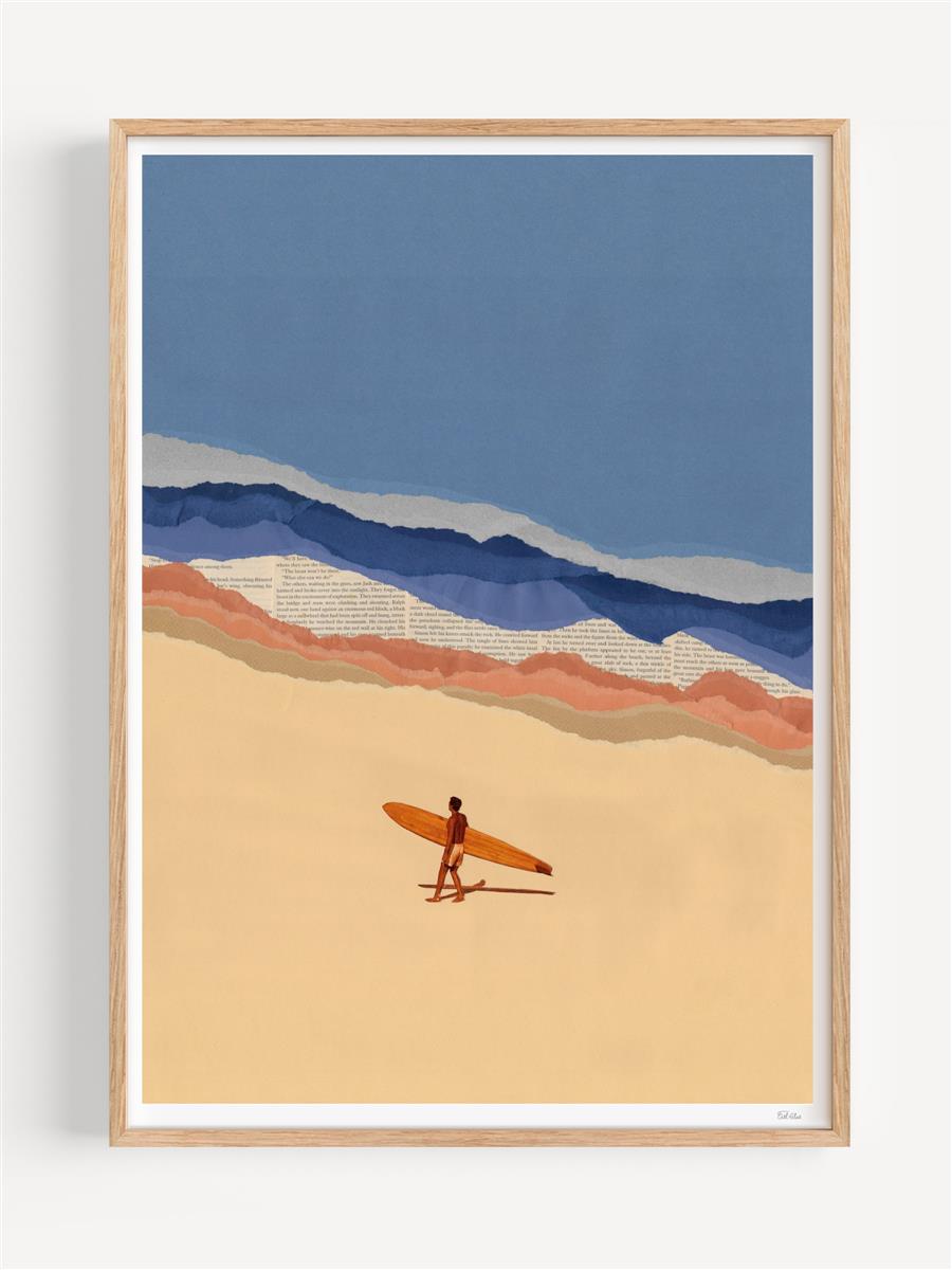 Impressão Ciel Glue "Beach Boy" 30x40