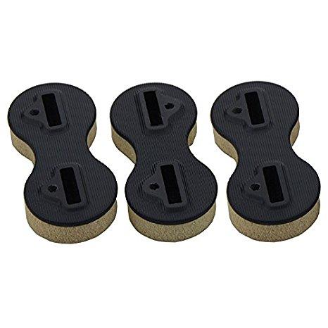 Finnenstecker Produktionsset für FCS Fusion 9° Schwarz