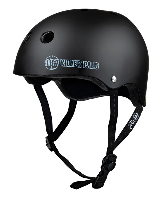 Capacete com 187 protetores Killer Pads certificados 2