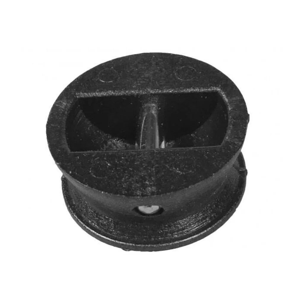 Leinenstecker Groß 32mm Schwarz