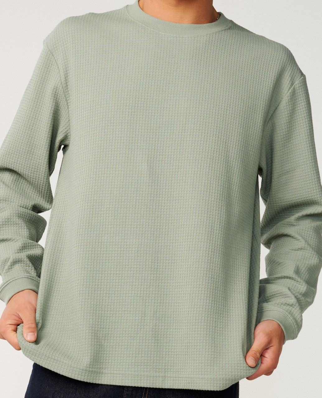 Rip Curl Premium Surf Waffle L/S Sage