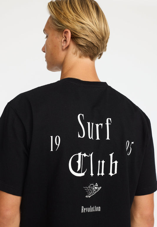 Revolution Printed T-shirt Black