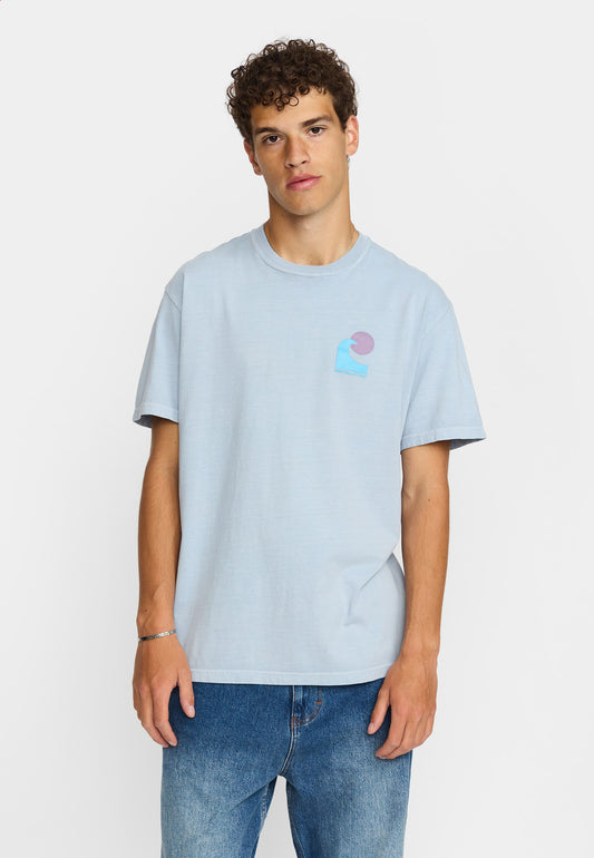 Revolution Printed T-shirt Lightblue