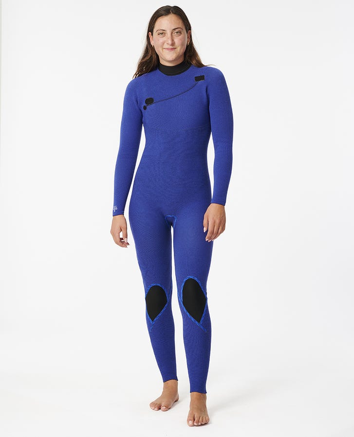 Rip Curl Women E-Bomb 4/3 Zip Free Wetsuit
