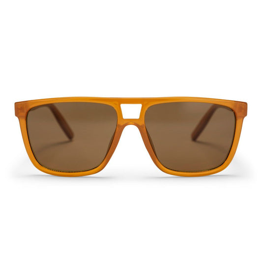 CHPO Siljan Sunglasses Mustard Brown