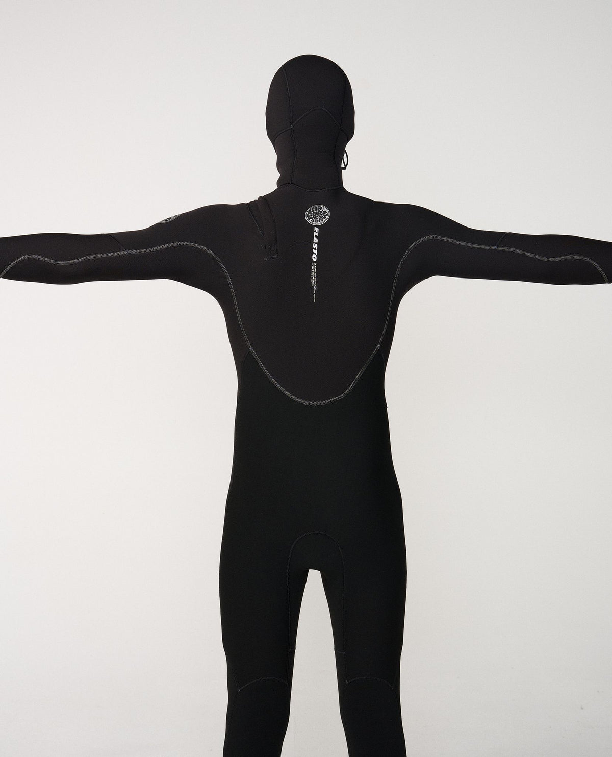 Rip Curl Men Elasto CZ Hooded Wetsuit 5/4 Black
