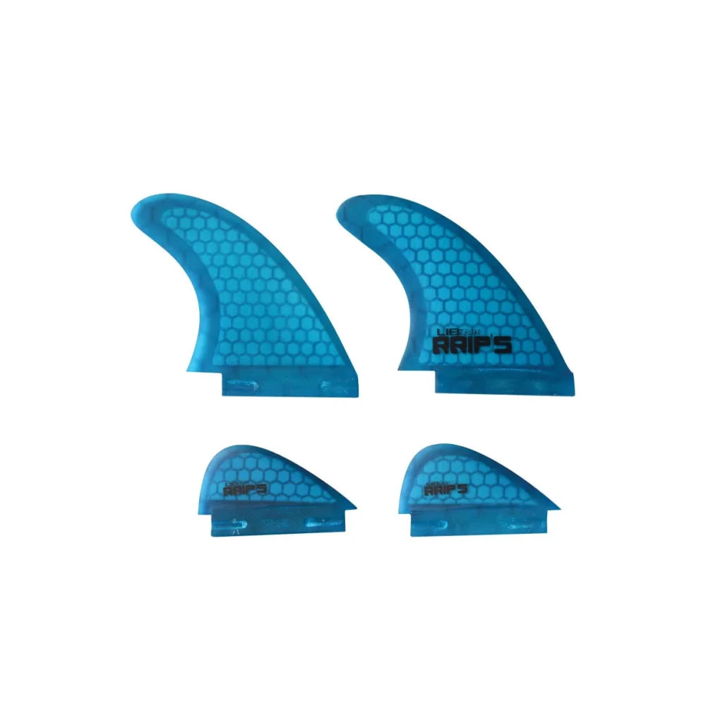 LIB TECH Wakesurf Quad Finnen Set Klein