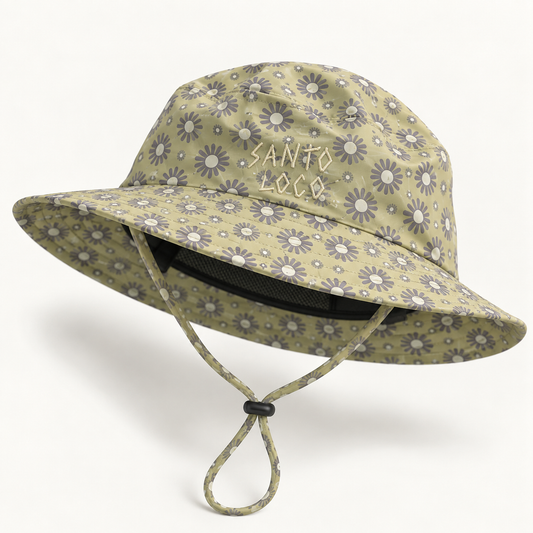 SantoLoco Surf Hat SPF50+ Green