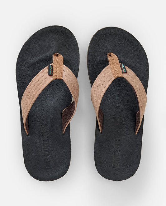 Rip Curl Surf Revival Leather Open Toe Mocha