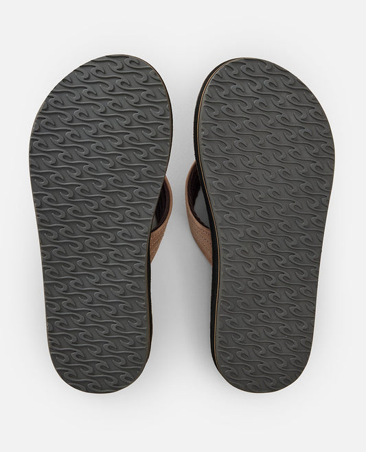 Rip Curl Surf Revival Leather Open Toe Mocha