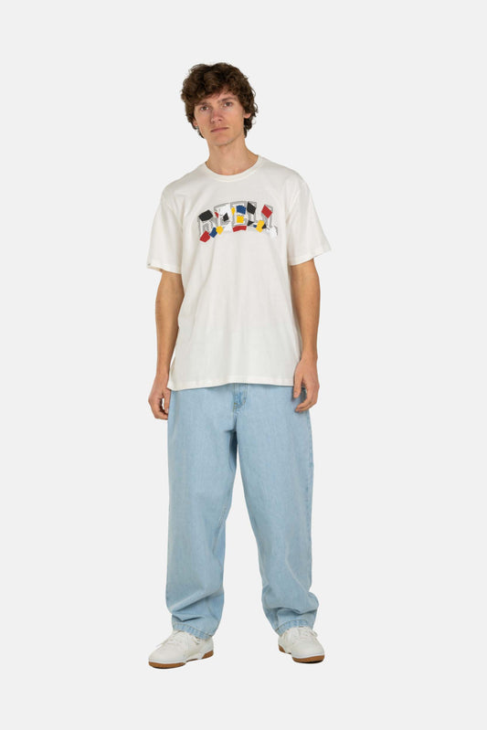 REELL Schwer, locker, Baggy, Herkunft Hellblau
