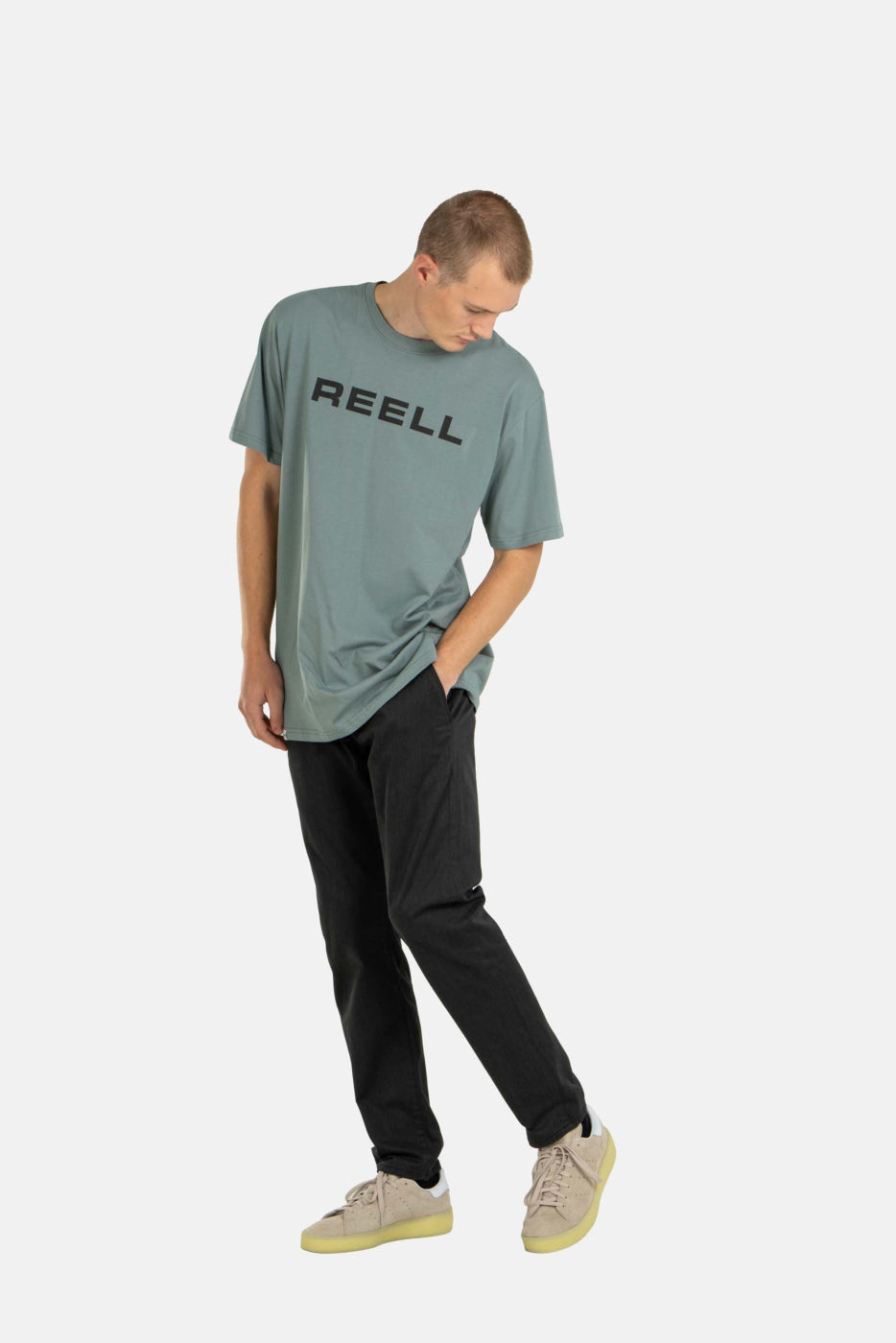 Reell Reflex Easy Pant Dark Grey Cotton