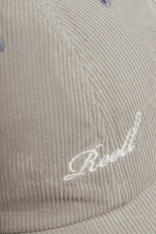 Reell Single Script Cap Light Grey Cord