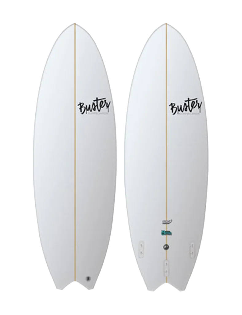 Buster F-Type 5'2 Surfboard mit Super Rails