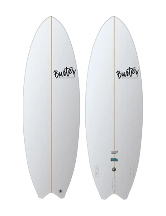 Buster F-Type 5'2 Surfboard mit Super Rails