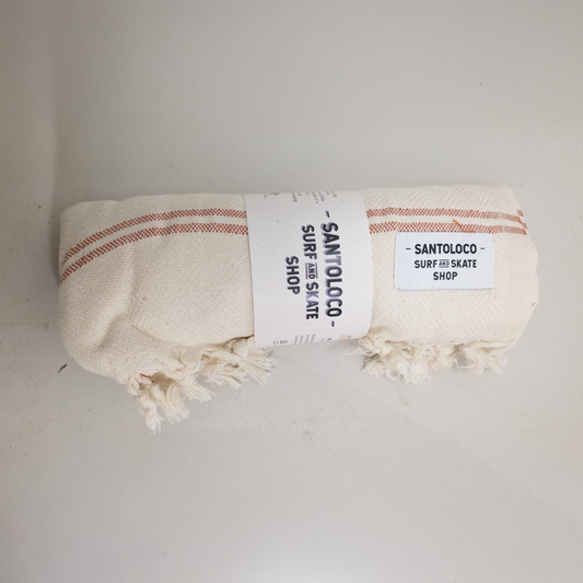 SantoLoco Pestamel Bergama Handtuch Terracota