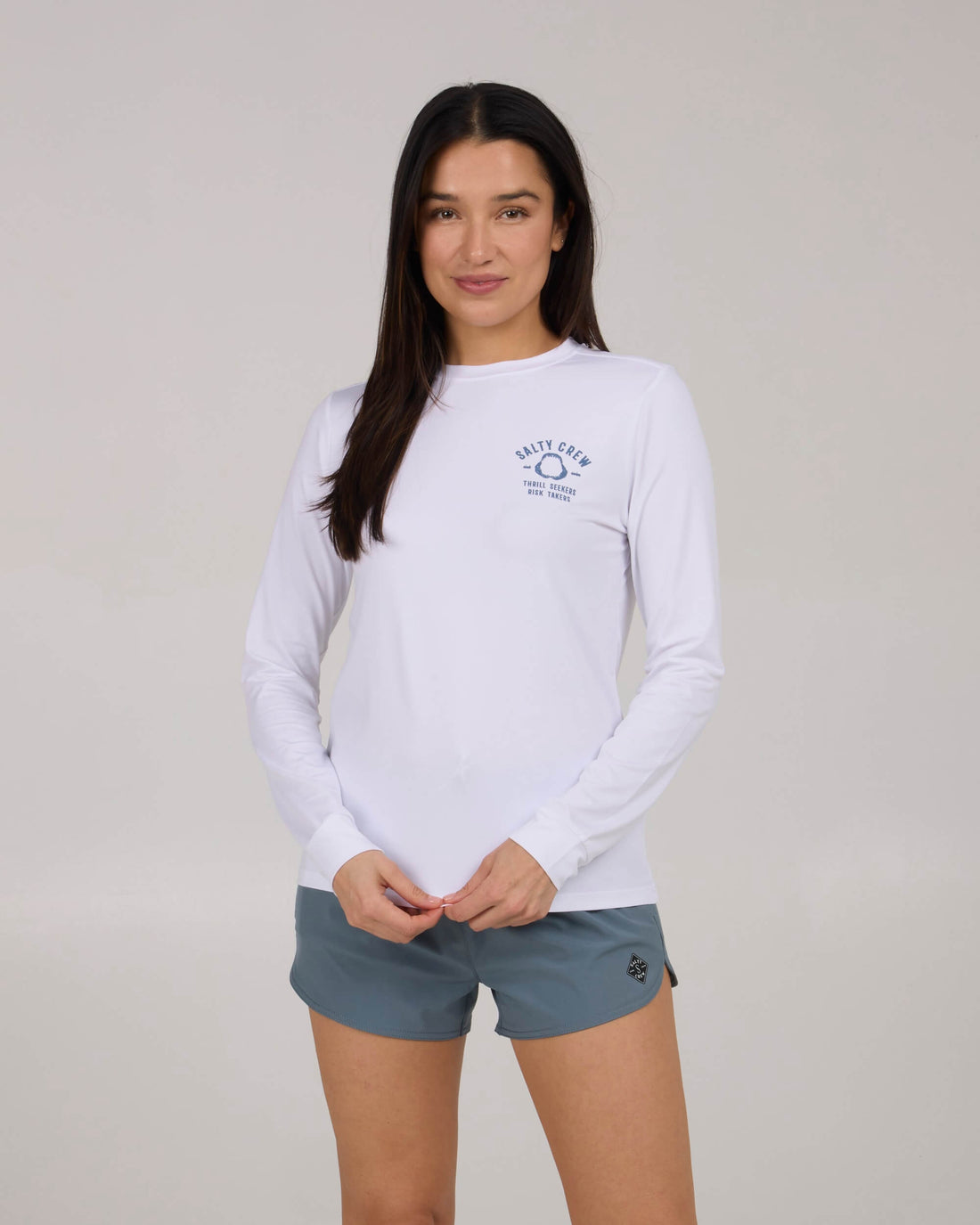 Camisola de mulher Salting Crew Night Bite Sun Shirt em Lycra