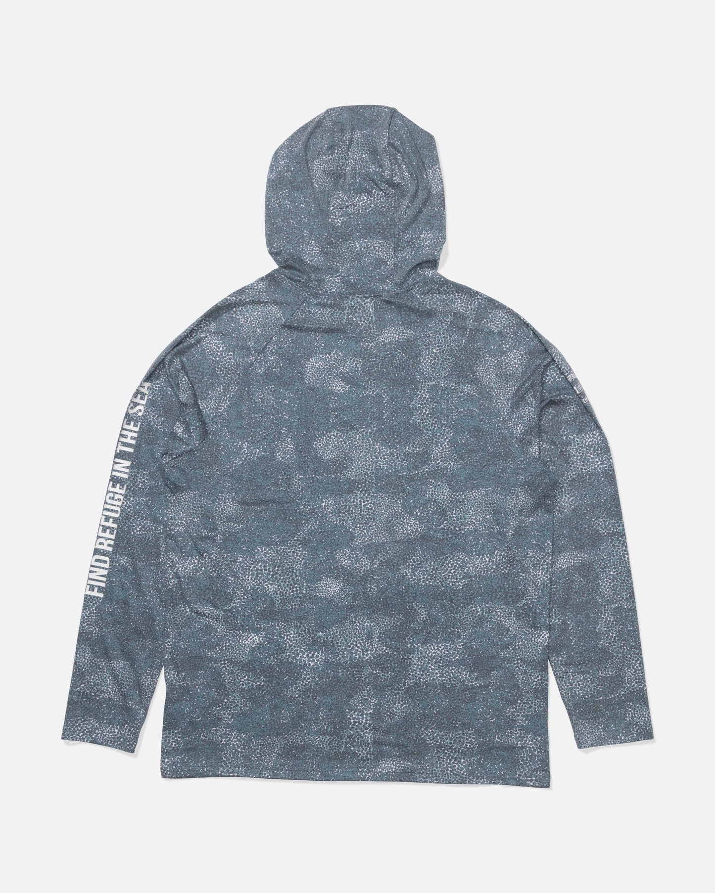 Salty Crew Mariner Hood Tech Tee Navy