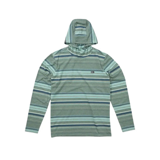 Salty Crew White Cap Tech Hoodie Grün