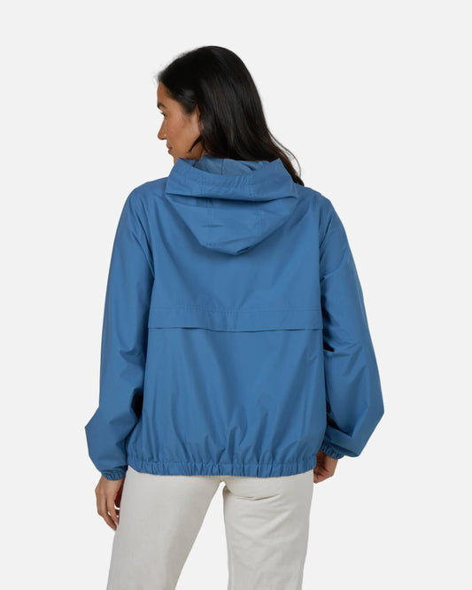 Salty Crew Barrier Windbreaker Blue Horizon