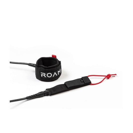 ROAM Surfboard Leash Extra Strong Black