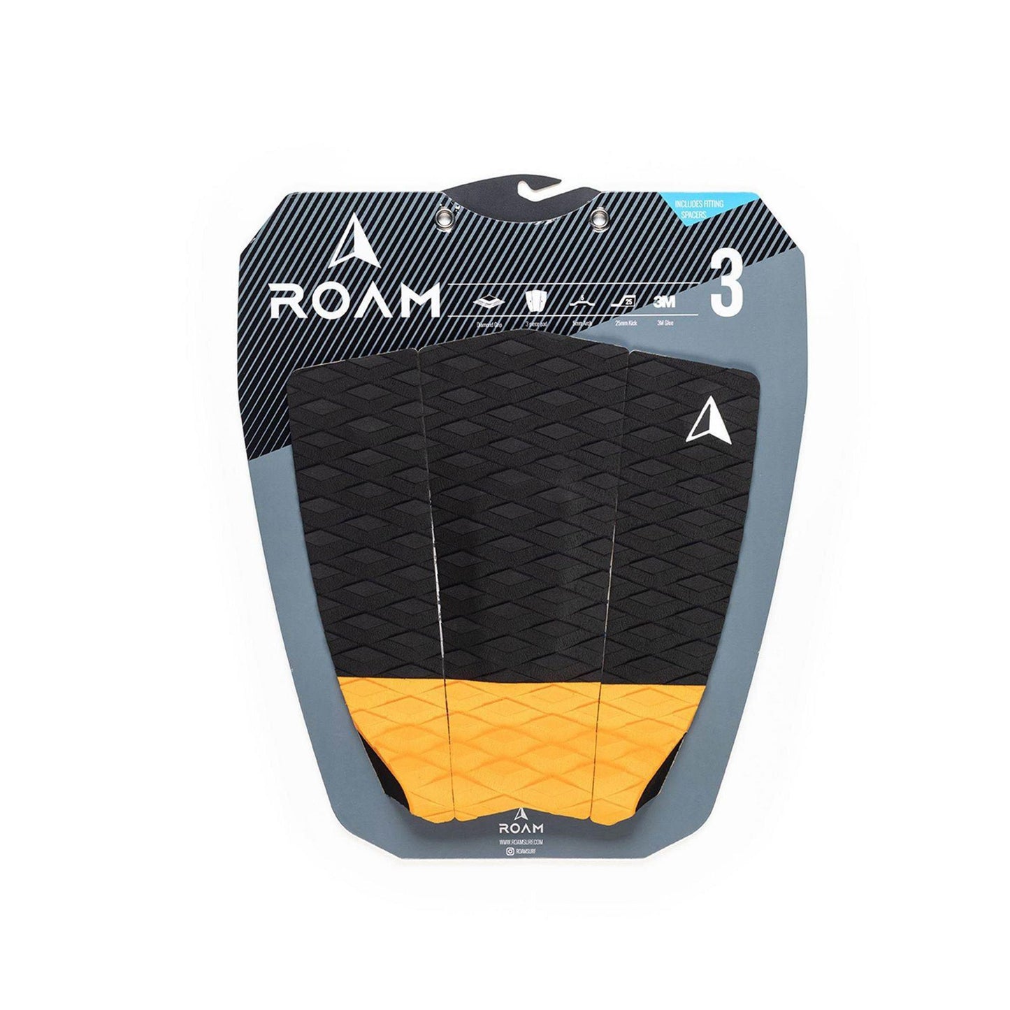 ROAM Footpad Deck Grip Traction Pad Orange