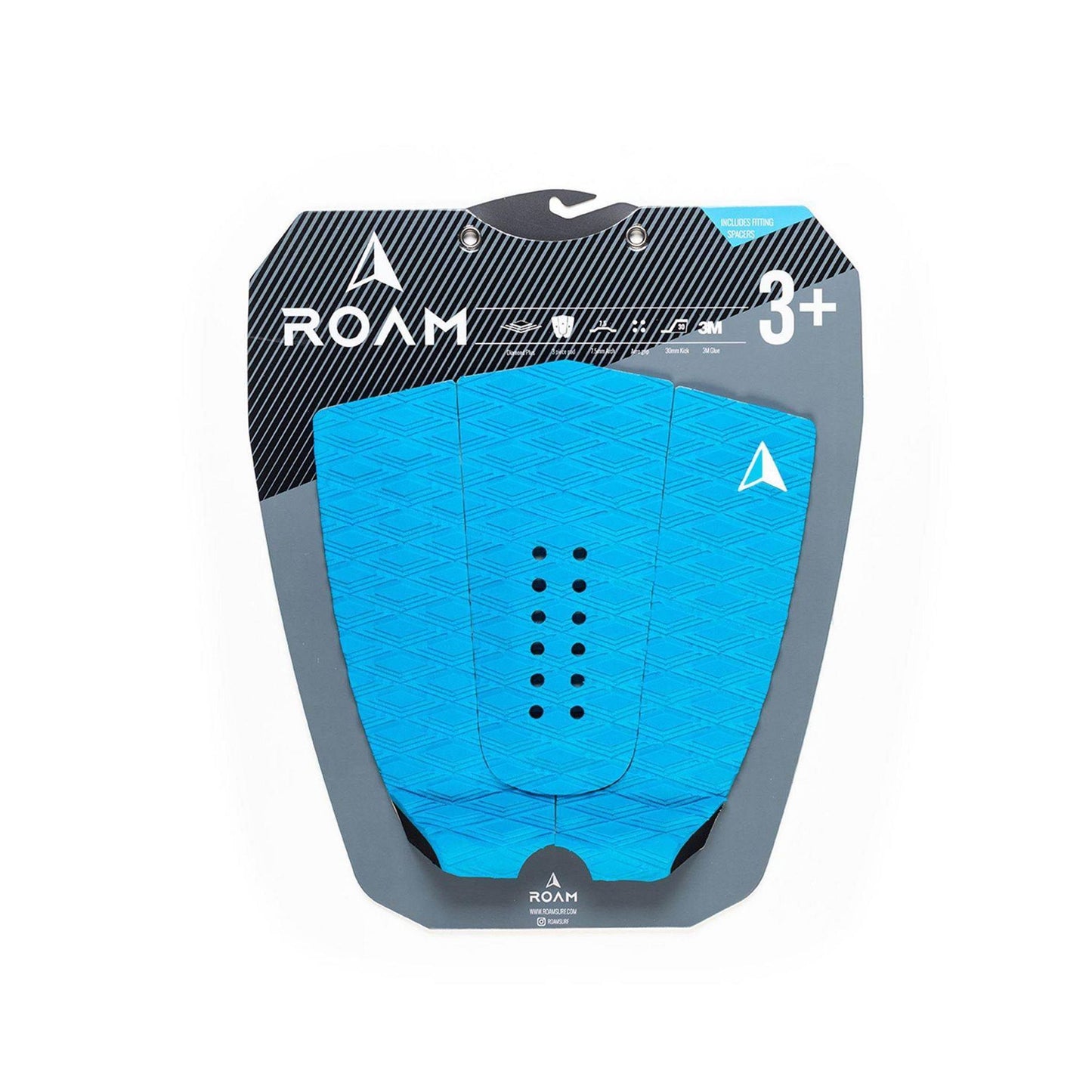 ROAM Footpad Deck Grip Traction Pad 3-tlg
