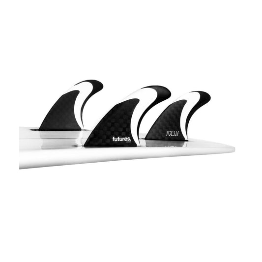 FUTURES Thruster Fin Set Solus Generation M Black 8.5