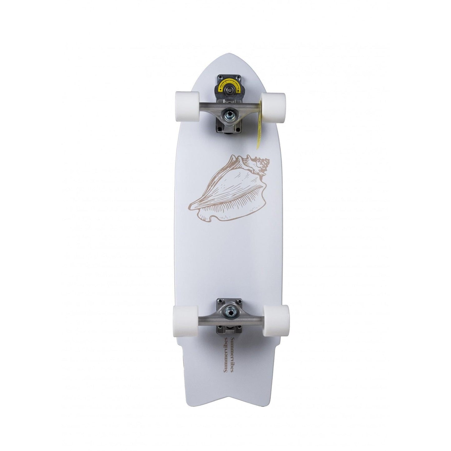 Bell Summer Vibes White Beach Skateboard Smoothstar