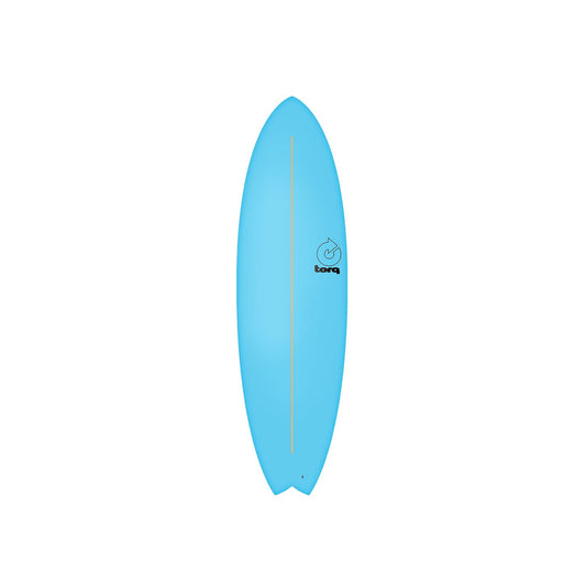 TORQ Softboard Mod Fish Surfboard Blue