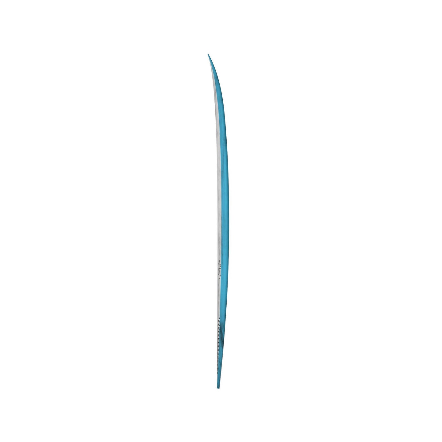 Surfboard TORQ ACT Prepreg Multiplier 6.4 BlueRail Grey Blue Hybrid