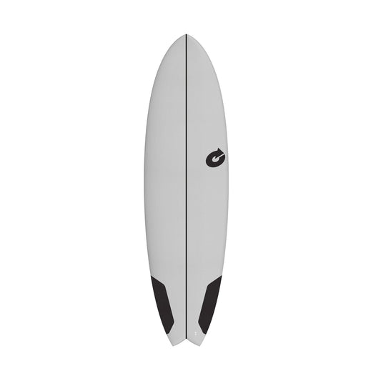 Surfboard TORQ Softboard EVA Mod Fish Gray