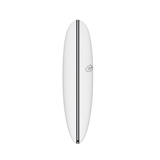 Surfboard TORQ TEC M2.0 White Mid-Lenght Performance