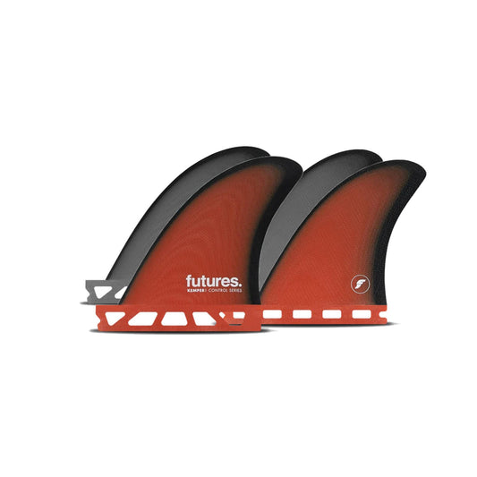 Futures Quad 4 Fin Set Billy Kemper Fiberglas