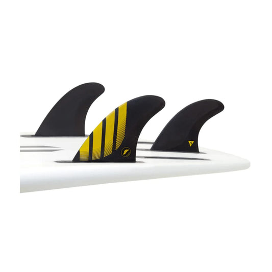 FUTURES Thruster Fin Set P4 Alpha S Yellow 6.4