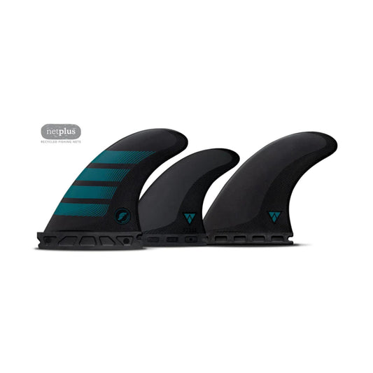 FUTURES Quad Thruster 5 Fin Set F4 Alpha S Blue 6.9