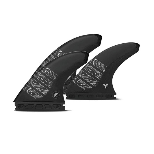 FUTURES Thruster Fin Set VECTOR 3/2 Alpha L Silver