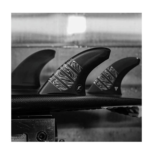 FUTURES Thruster Fin Set VECTOR 3/2 Alpha L Silver