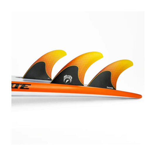 FUTURES Thruster Fin Set Mayhem 3.0 Honeycomb S Orange 5.0