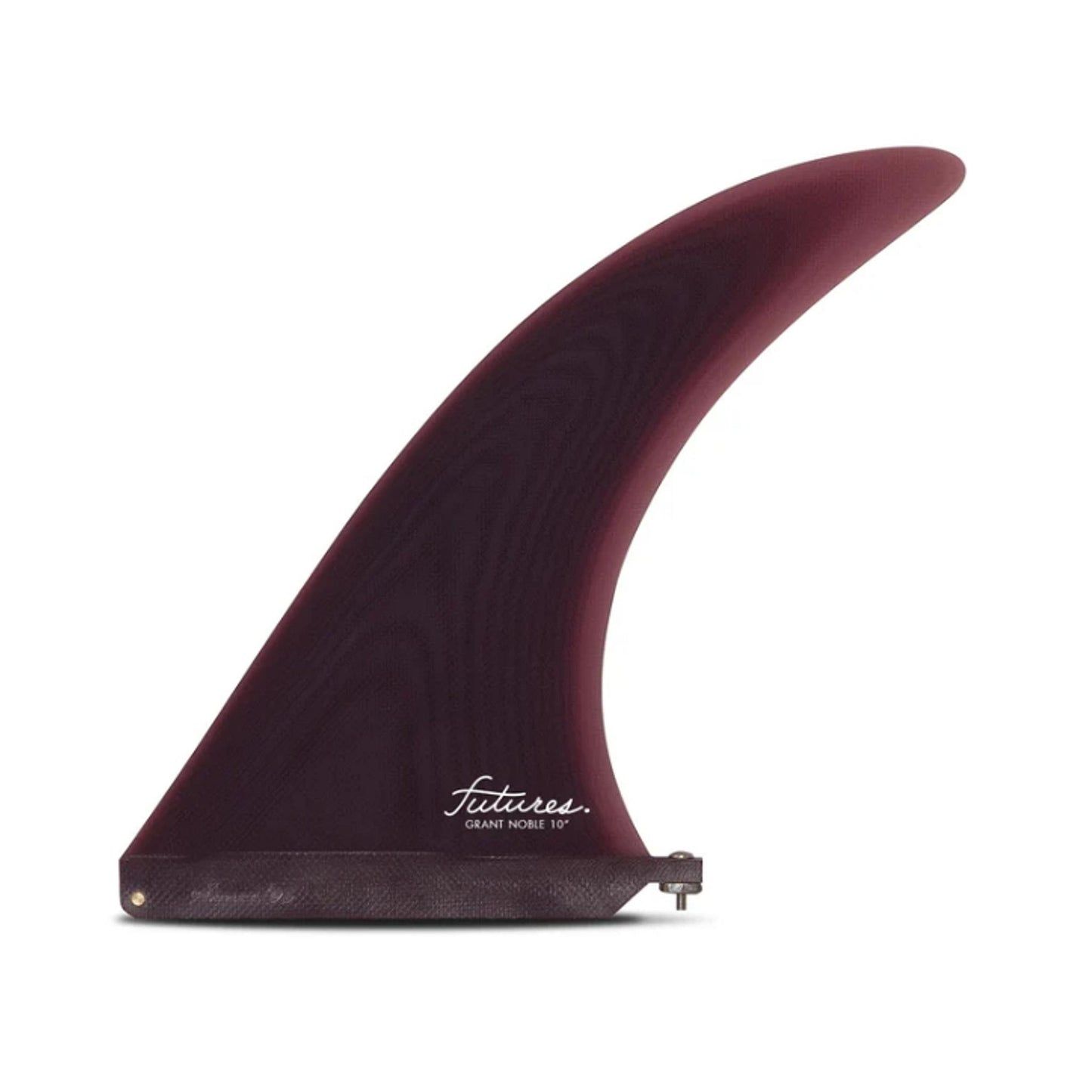 FUTURES Single Fin Grant Noble Fiberglass US 10.0 Purple