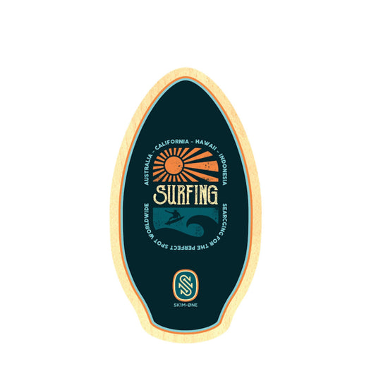 Skimboard SkimOne wood Worldwide Surf 95 x 52 Blue